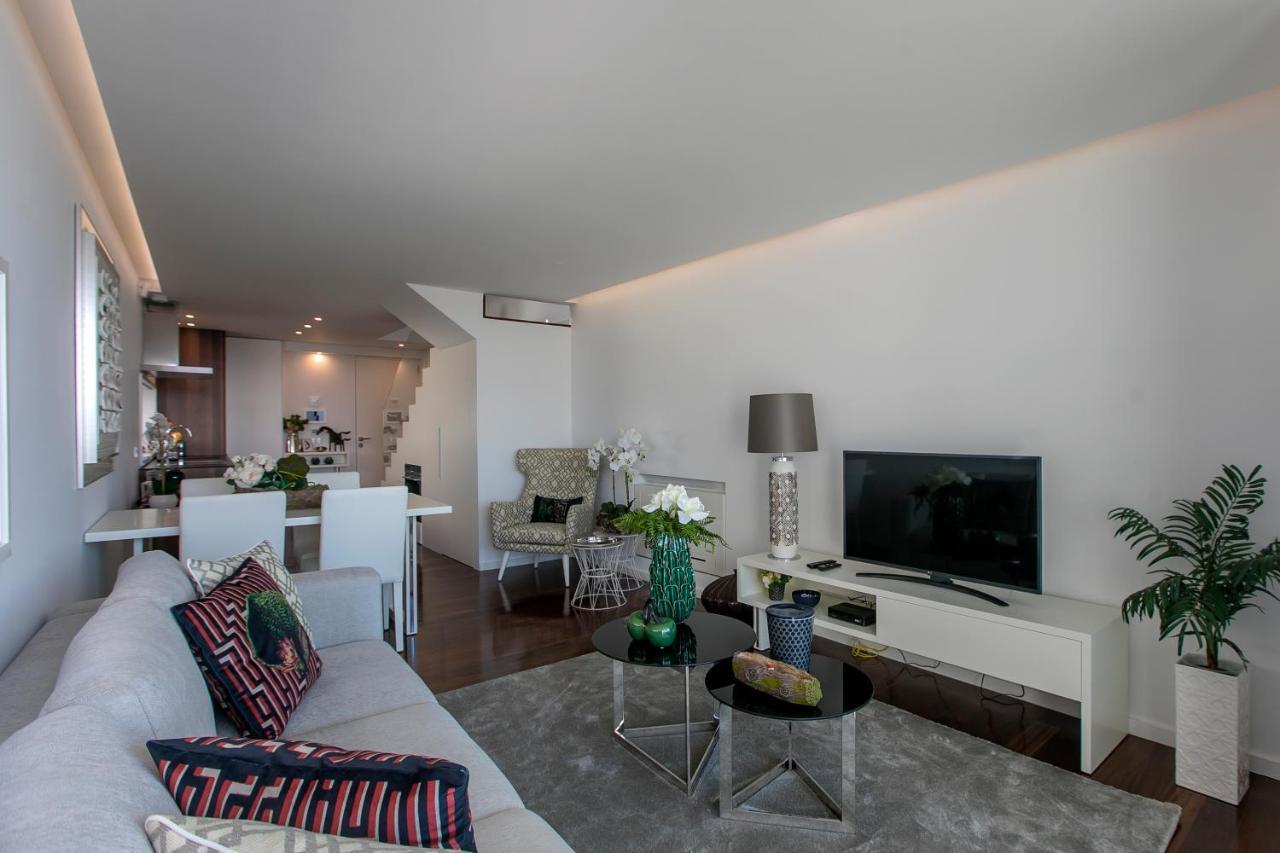 Lovelystay - Luxury 2Br Duplex Apartment In Foz Porto Eksteriør billede